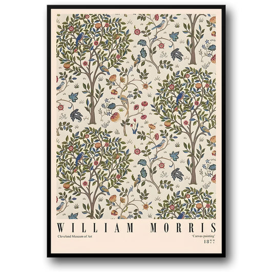 William Morris | Kelmscott Boom | Vintage Botanische Kunst