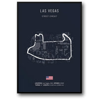 Formel 1 Las Vegas | Streckenlayout der Formel 1