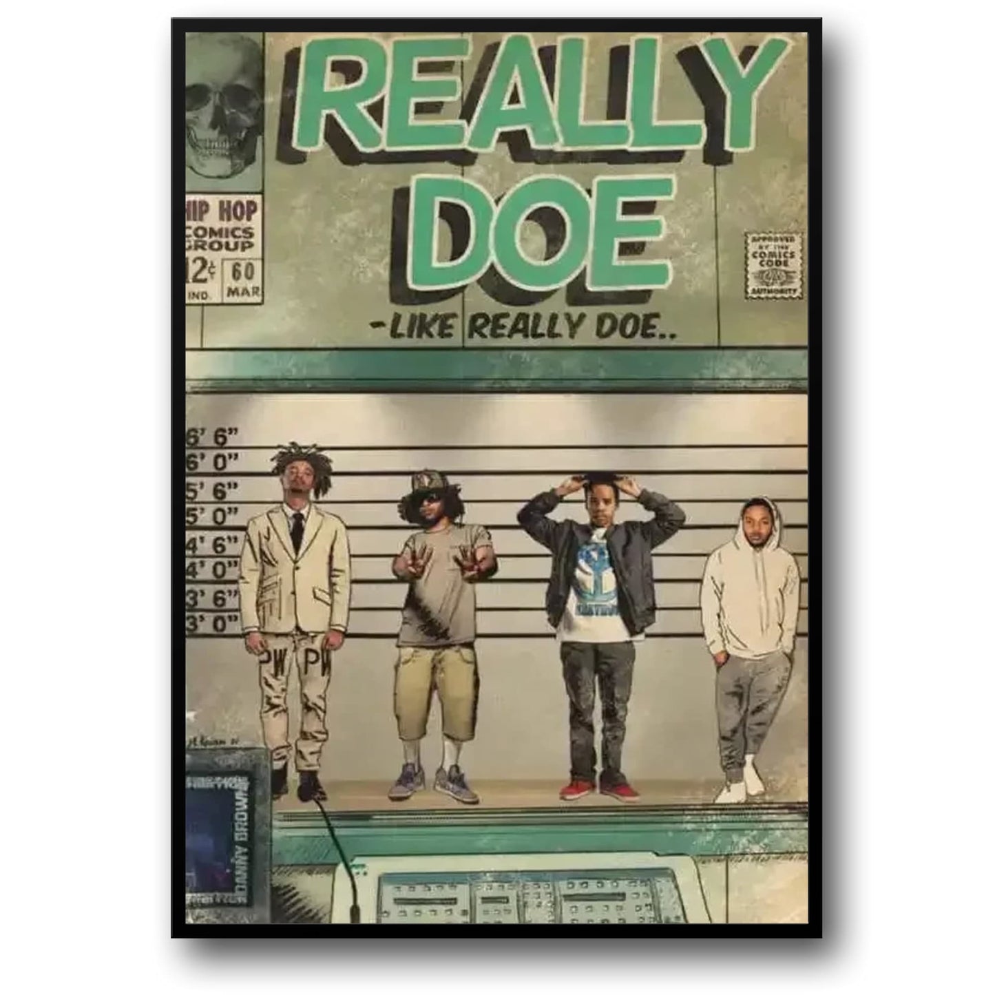 Danny Brown | Really Doe Music Comic