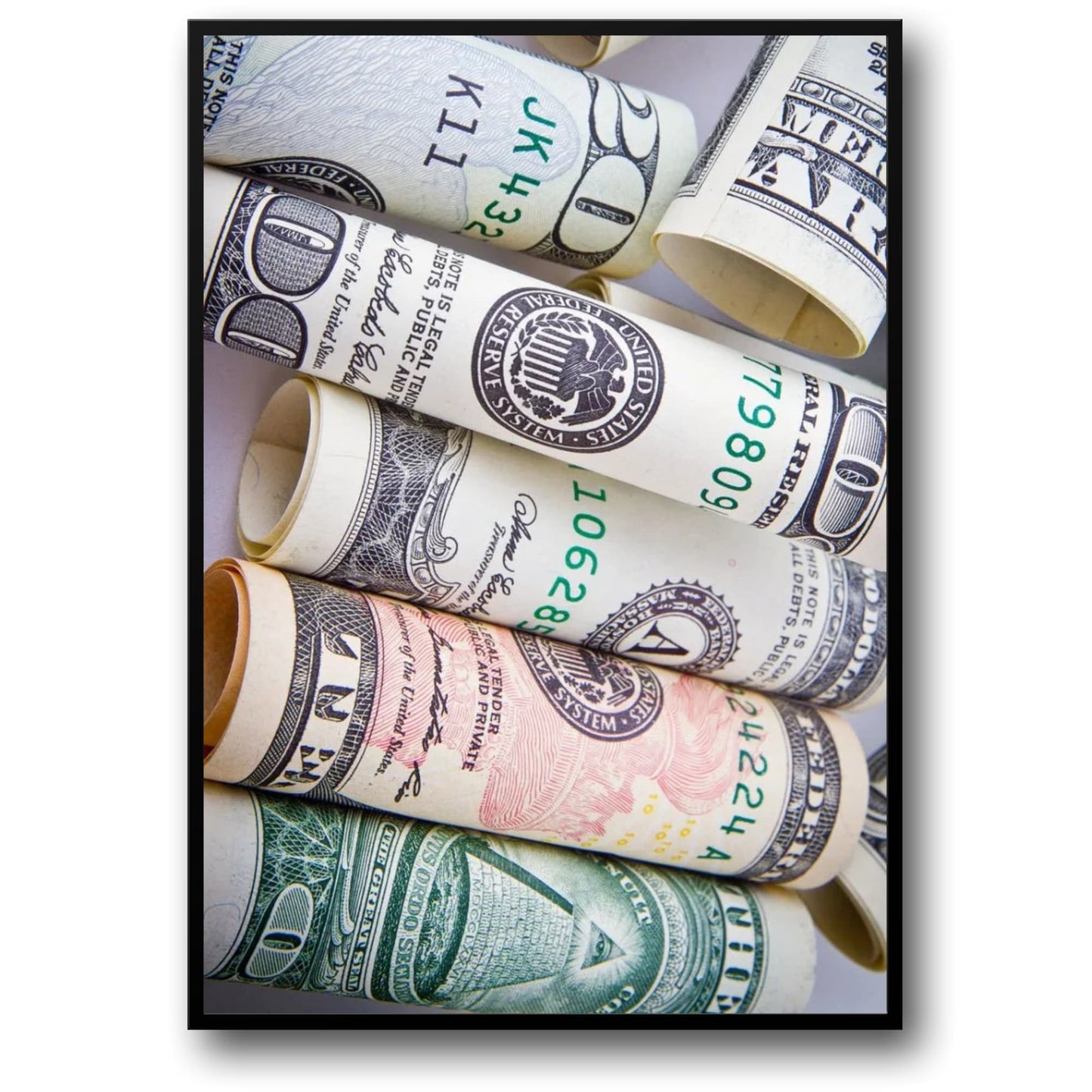Dollar Bills | Wealth & Currency Art