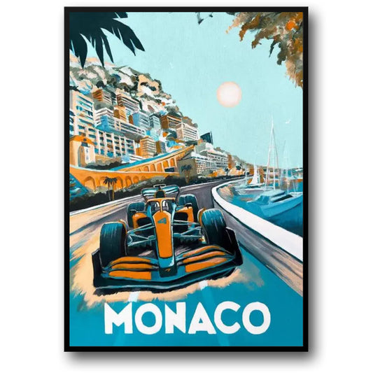 Silverstone | Iconic F1 Races | Vintage Motorsport Art