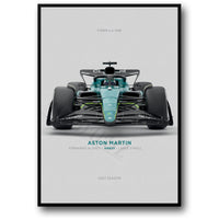 Aston Martin AMR23 | Alonso & Stroll | Formel-1-Rennen