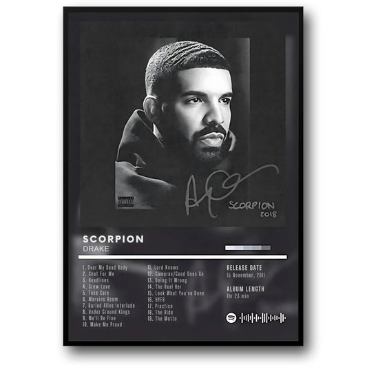 Drake Scorpion Album | Iconische Hip Hop Kunst