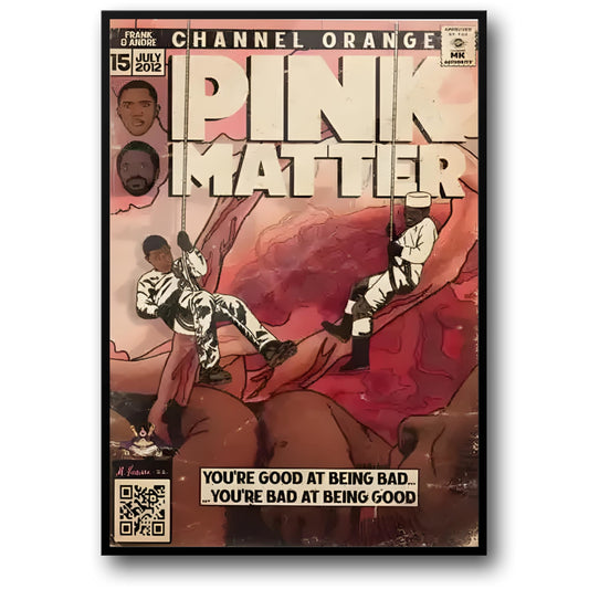 Frank Ocean | Pink Panther Stripkunst
