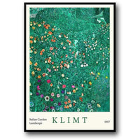 Gustav Klimt | Italienische Gartenlandschaft | Jugendstil