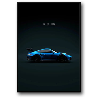 Porsche GT3 RS | Iconische Blauwe Sportauto
