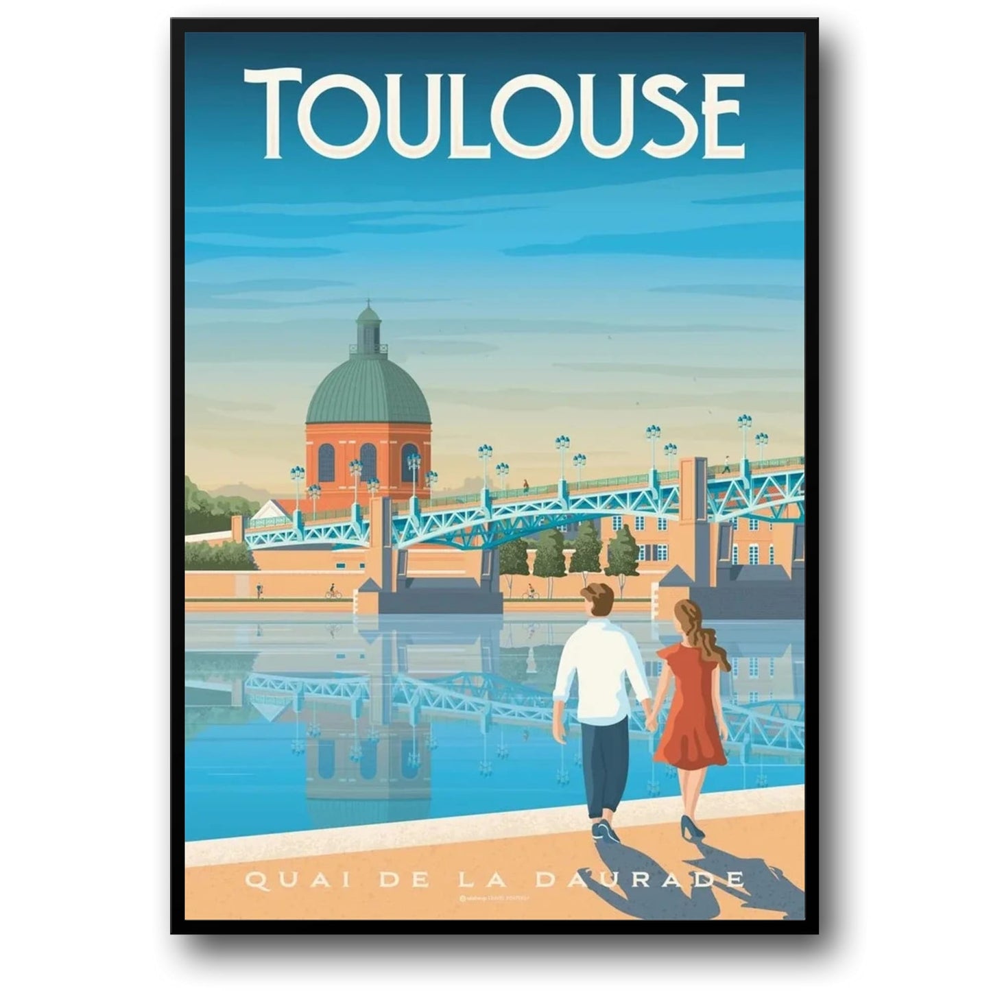 Toulouse Frankrijk Schilderachtig | Iconisch Frans Reislandschap