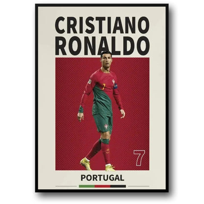 Christiano Ronaldo | Fußballstar-Kunst