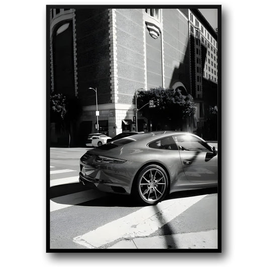 Californië | Porsche 992 | Silhouetten & Skylines