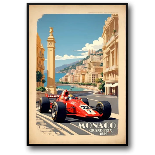 Vintage Motorsport Poster Vintage Racing Posters Collection Wall Art Canvas Painting Retro Bar Home Room Decoration Mural Gifts