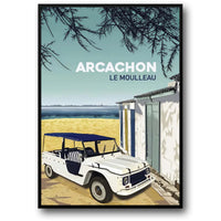 Strand von Le Moulleau | Landschaftskunstwerk von Arcachon