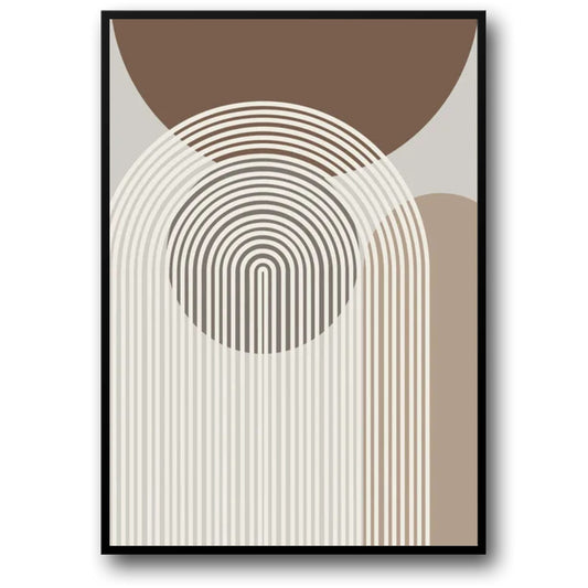 Subtile Spannungen | Minimalistische monochrome Abstraktion