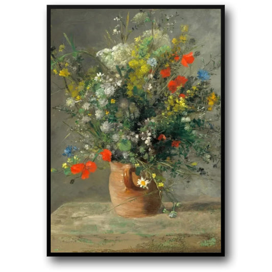 Wilde Bloemen Harmonie | Impressionisme | Klaprozen & Madeliefjes