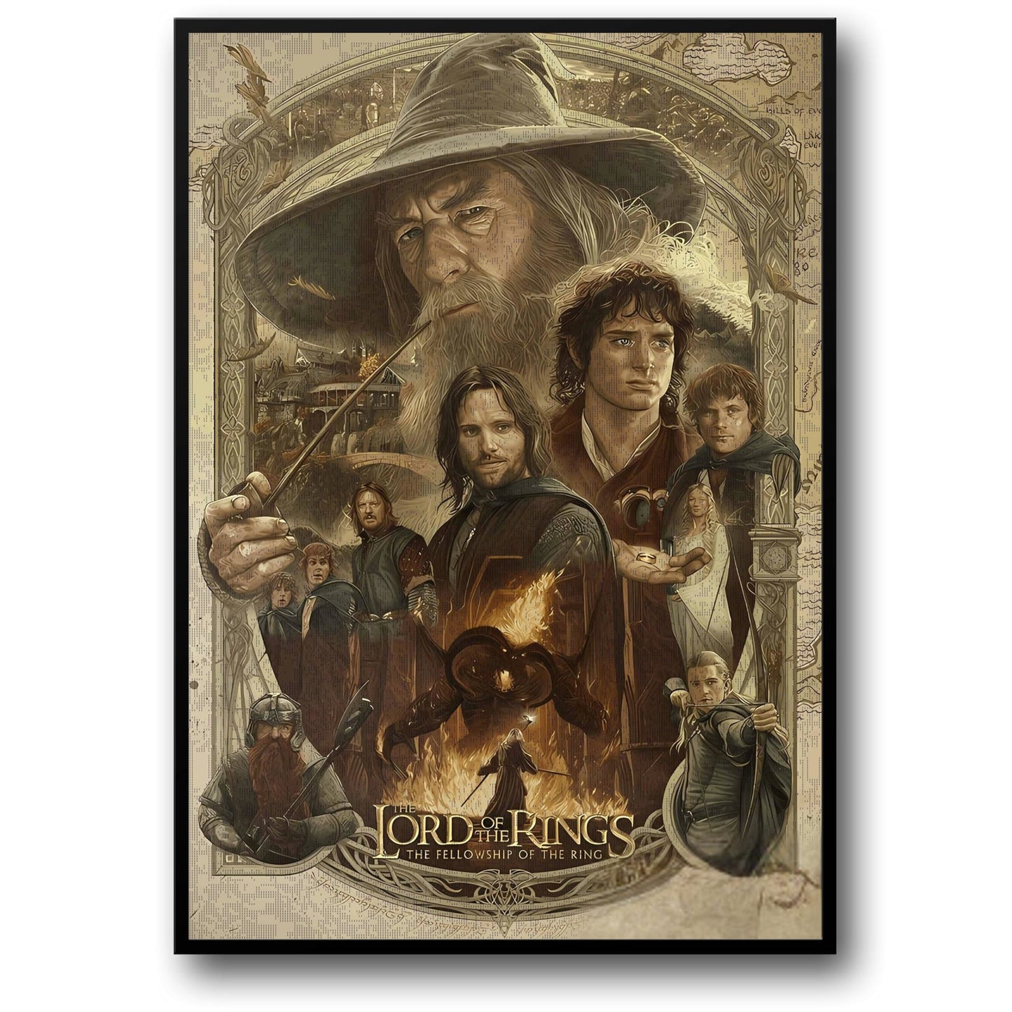The Fellowship of the Ring | Film Poster