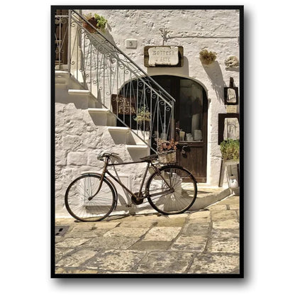 Italiaanse Stad Zomer Fietstocht | Schilderachtige Kunst