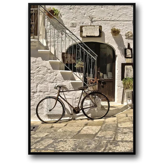 Italiaanse Stad Zomer Fietstocht | Schilderachtige Kunst