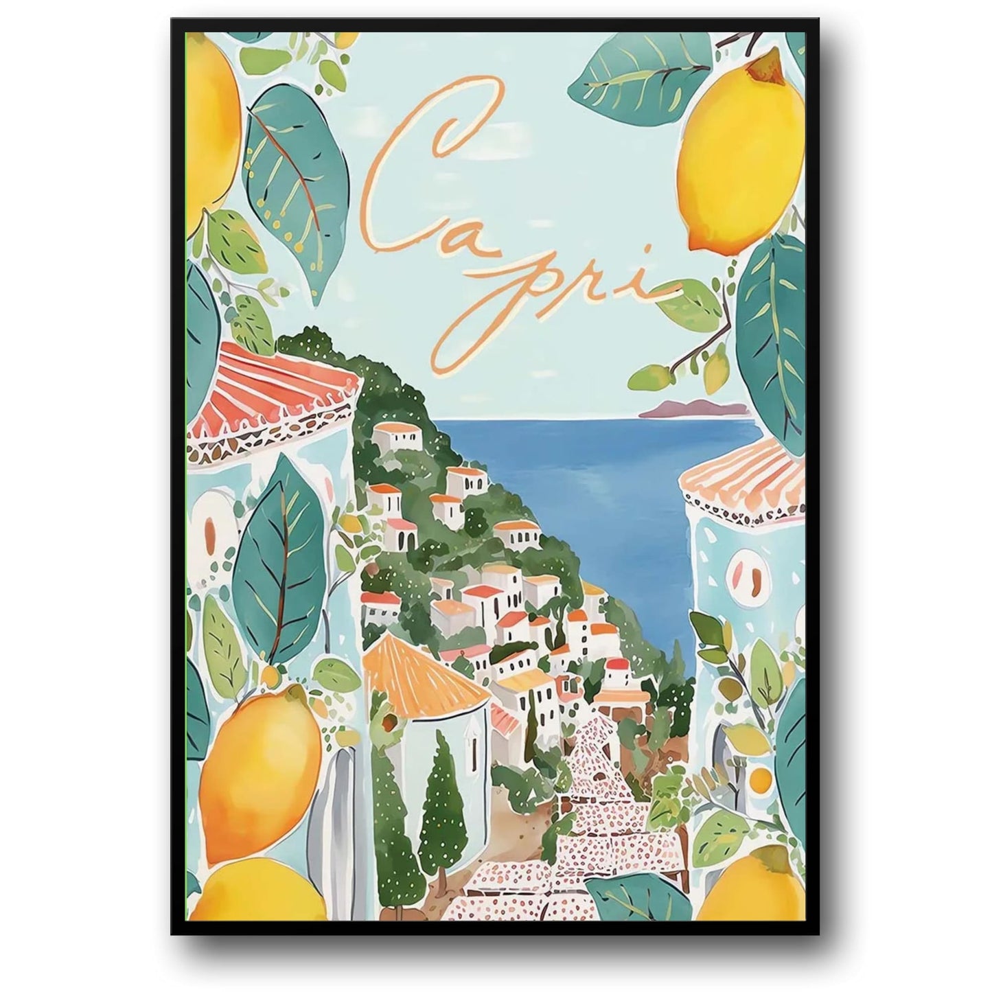 La Dolce Vita | Capri Citroenen | Mediterraan Tafereel