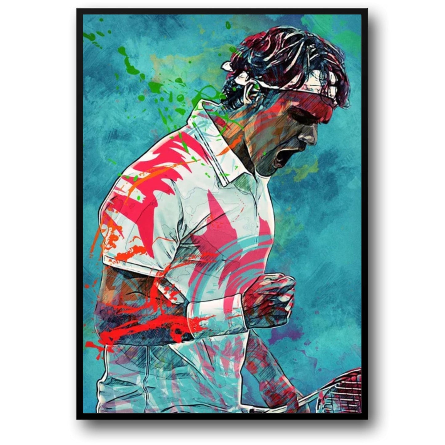 Roger Federer | Kunstzinnige Tennis Viering