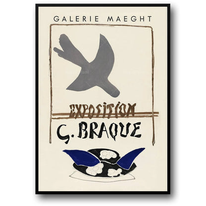 Georges Braque | Galerie Maeght | Mid-Century Modern