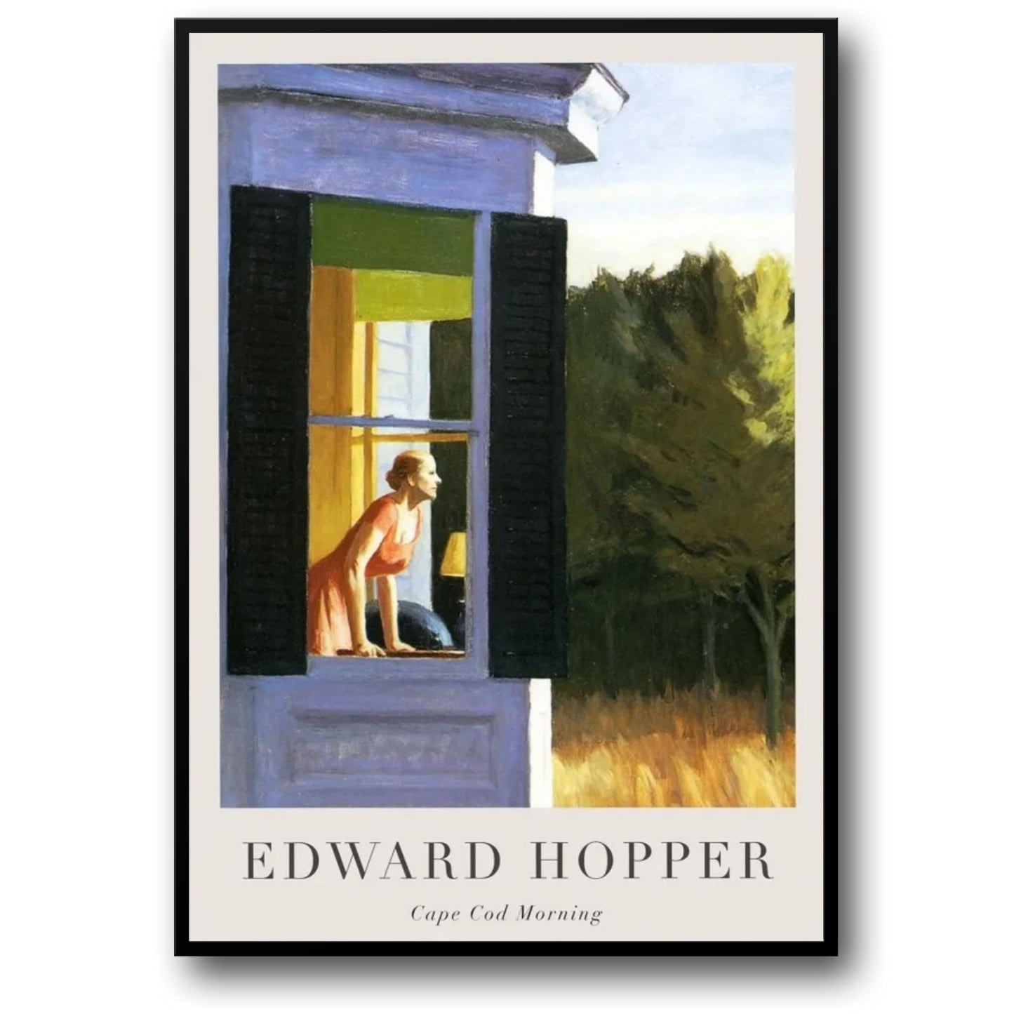 Edward Hopper | Cape Cod Ochtend | Vintage Reproductie