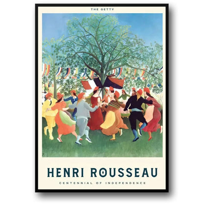 Henri Rousseau | Eeuwfeest van Onafhankelijkheid | Vintage Kunstwerk