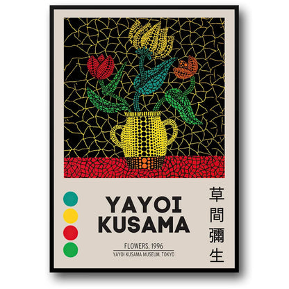 Yayoi Kusama | Flowerpot Design | Contemporary Flowers