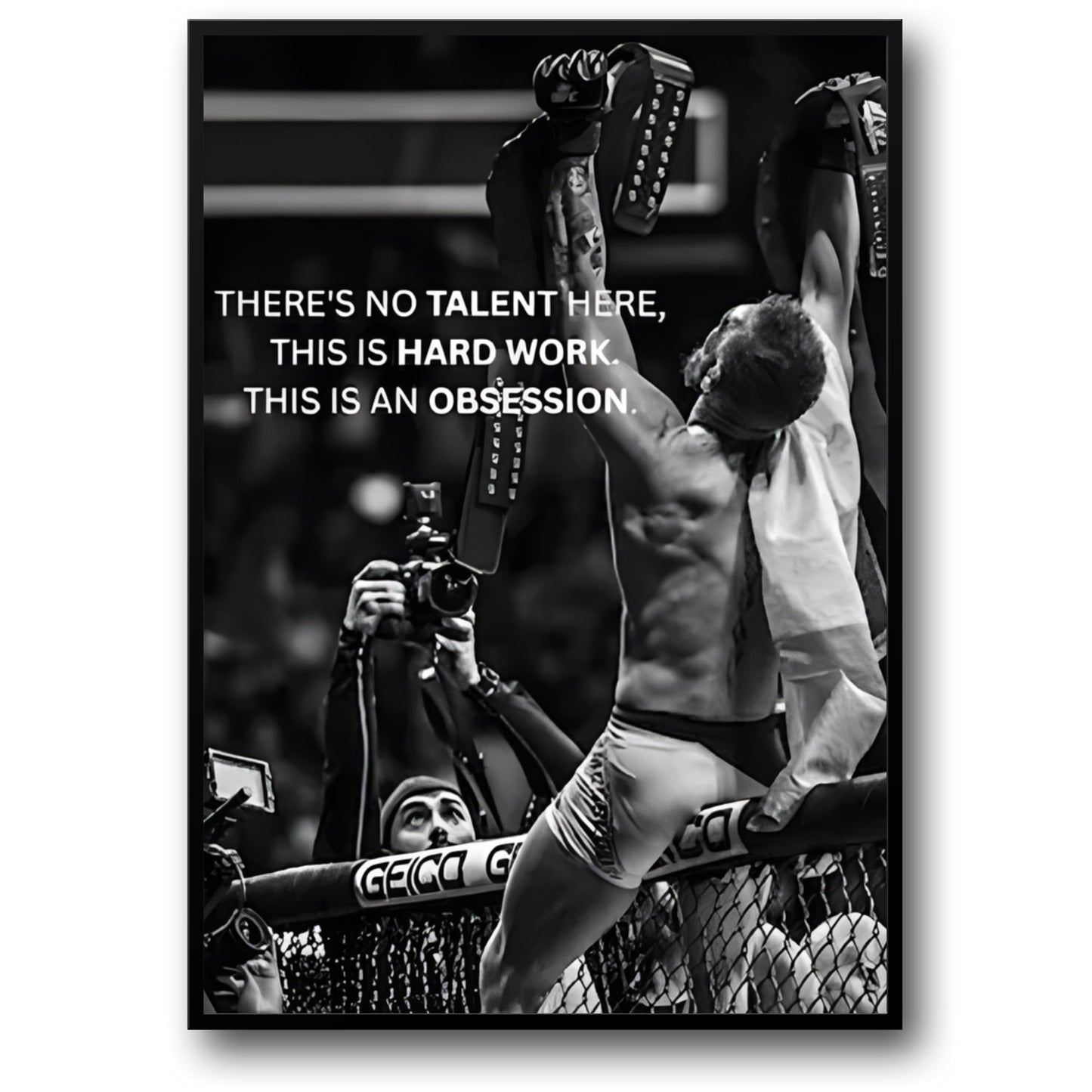 Conor McGregor Quote | Gym Decor | UFC Motivatie