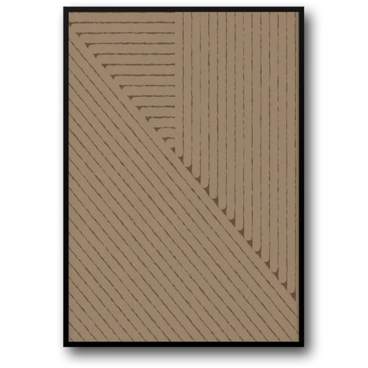 Geschichtete Linien | Moderne geometrische Abstraktion