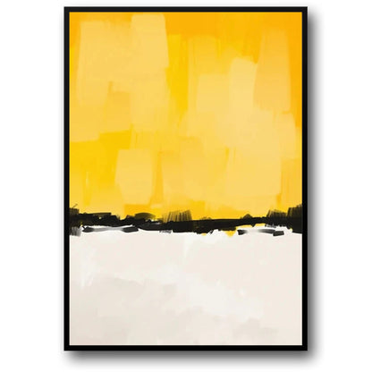 Abstrakter bunter Welleneffekt | Lebendiges Wandkunstposter für die Inneneinrichtung | Modernes Kunstwerk