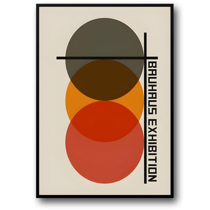 Bauhaus Abstract | Levendig Geometrisch Ontwerp