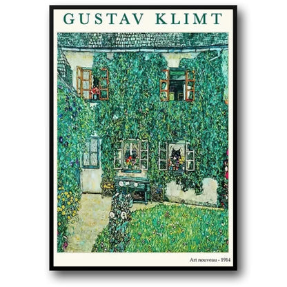Gustav Klimt | Das Haus Guardaboschi | Jugendstil-Vintage