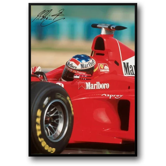 Abstracte Senna Graffiti | Leclerc Supercar
