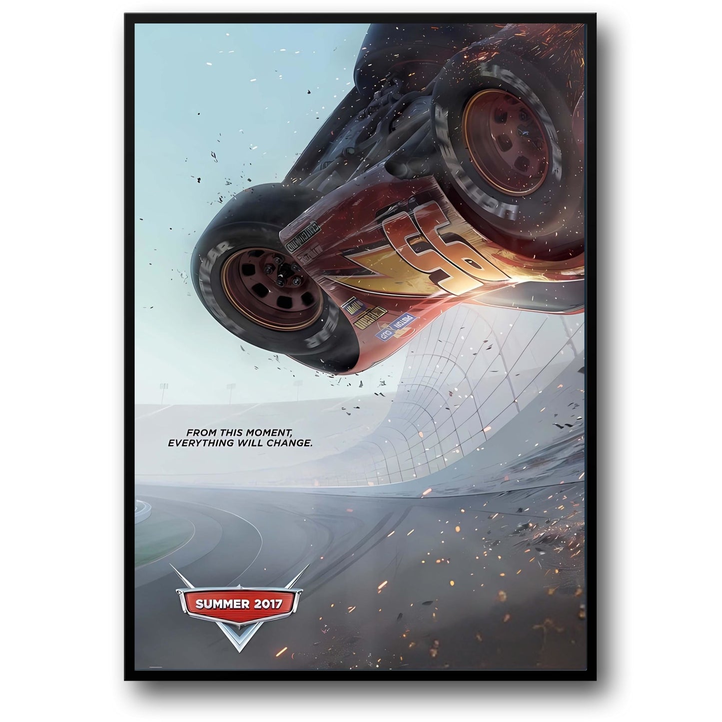 Cars 3 Movie Poster | Everything Will Change