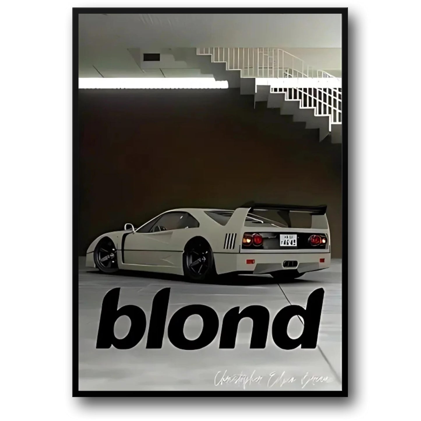 Blond Musikalbum | Visuelles Artwork