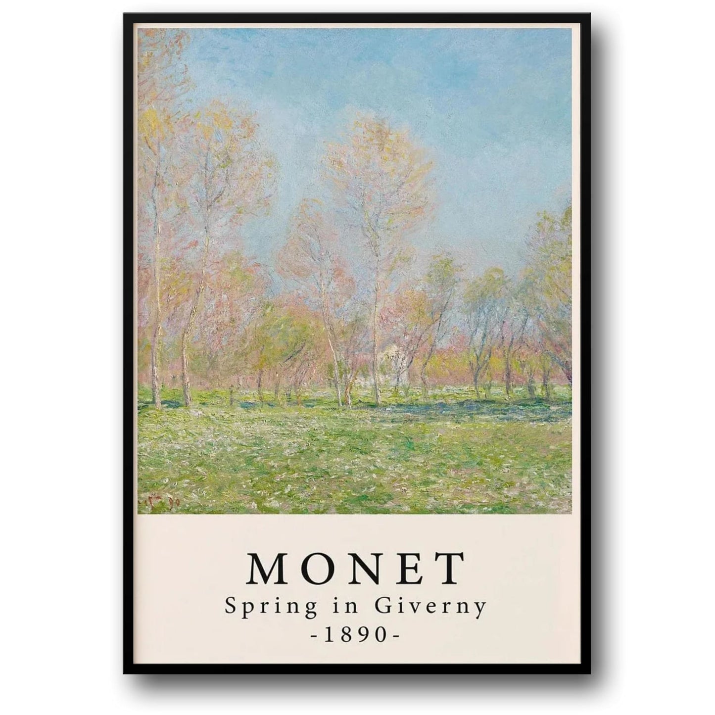 Claude Monet | Lente in Giverny Impressionistisch
