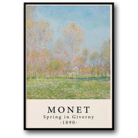 Claude Monet | Frühling in Giverny | Impressionist 1890