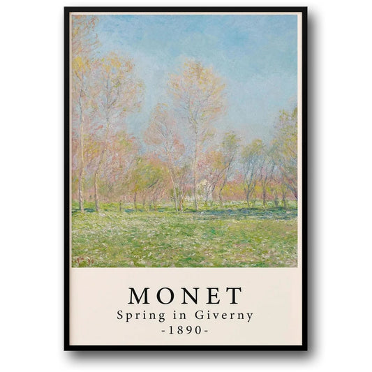 Claude Monet | Lente in Giverny Impressionistisch