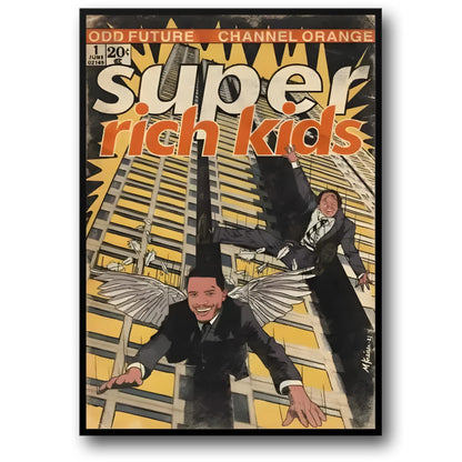 Frank Ocean | Super Rich Kids Strip Poster