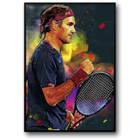Roger Federer | Tennisspieler-Kunst