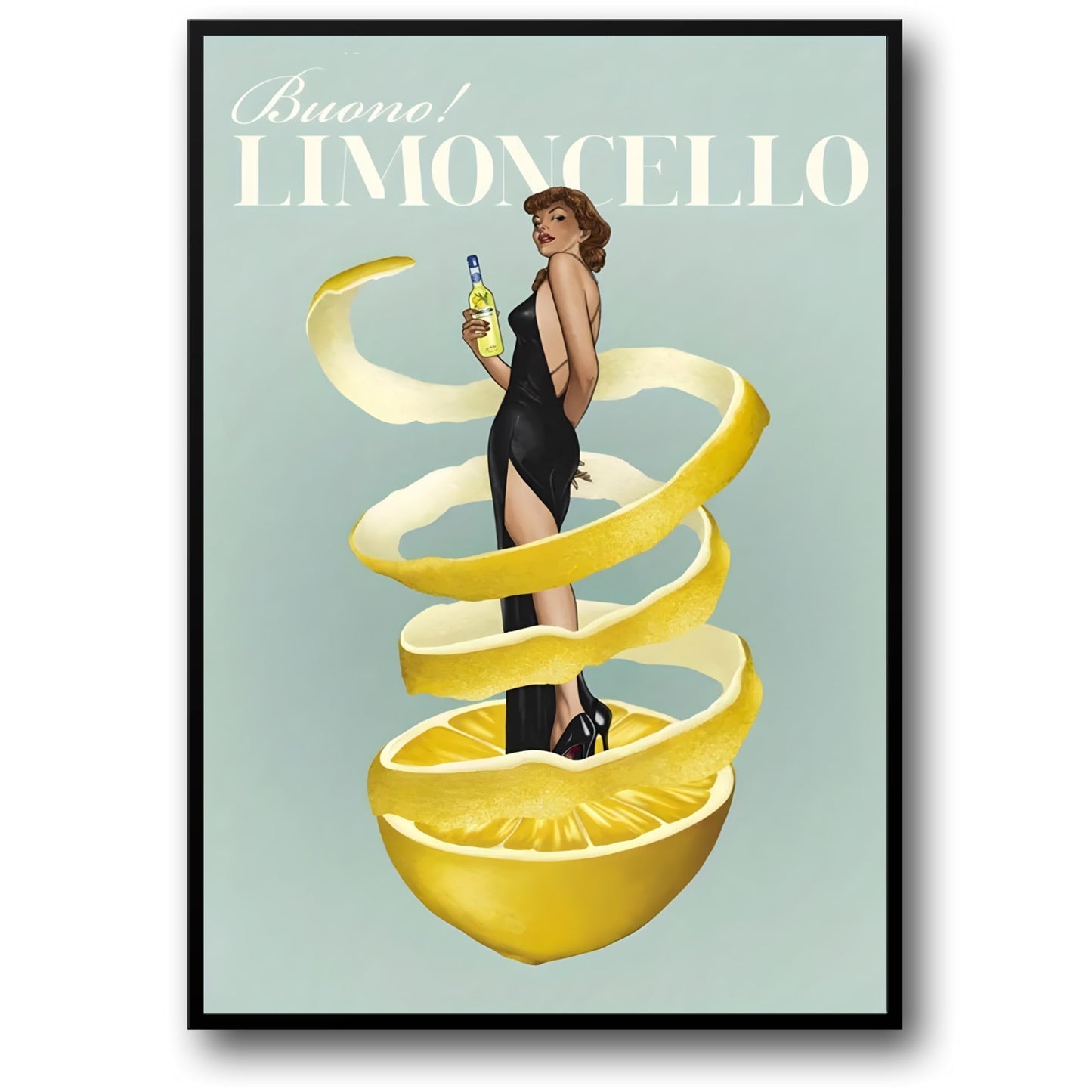 Vintage Limoncello Küchenkunst