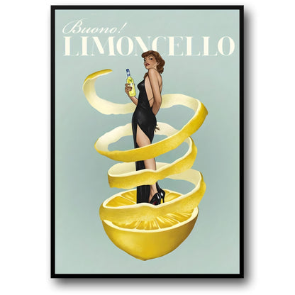 Vintage Limoncello Küchenkunst
