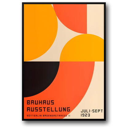 Farbringe | Geometrische Abstraktion im Bauhaus-Stil