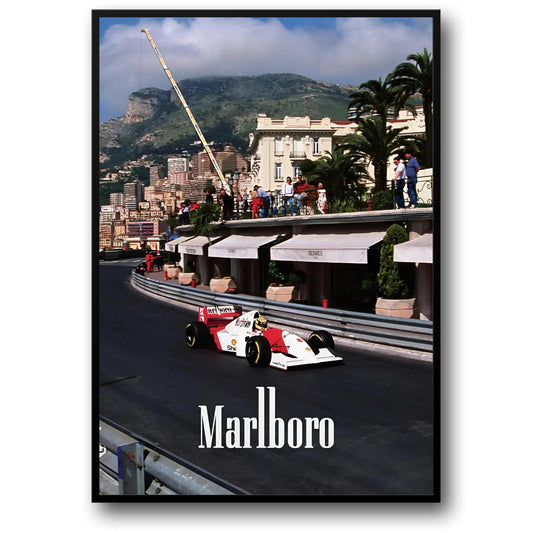 Vintage Monaco F1 | Ayrton Senna MP4/8