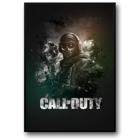 Call of Duty Leinwandbild | Spieleposter