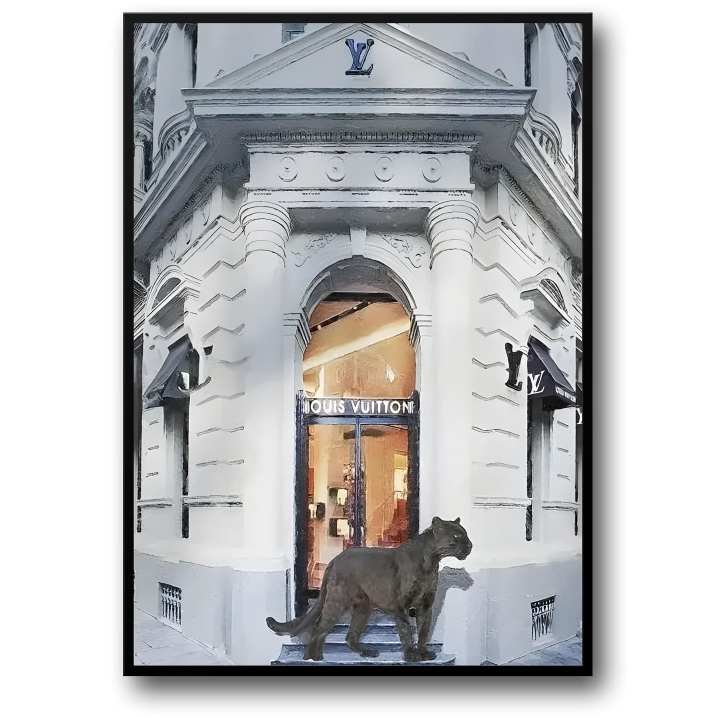 Louis Vuitton Panther | Pariser Modekunst