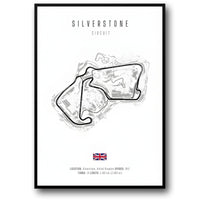 SILVERSTONE CIRCUIT BLUEPRINT