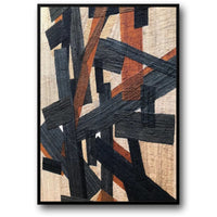 Abstrakte Felder | Moderne farbenfrohe Kunst