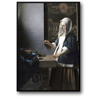 Johannes Vermeer | Frau mit Waage | Klassische Kunst