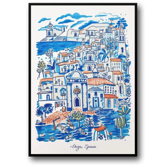 Ibiza | Kleurrijke Mediterraanse Kustkunst