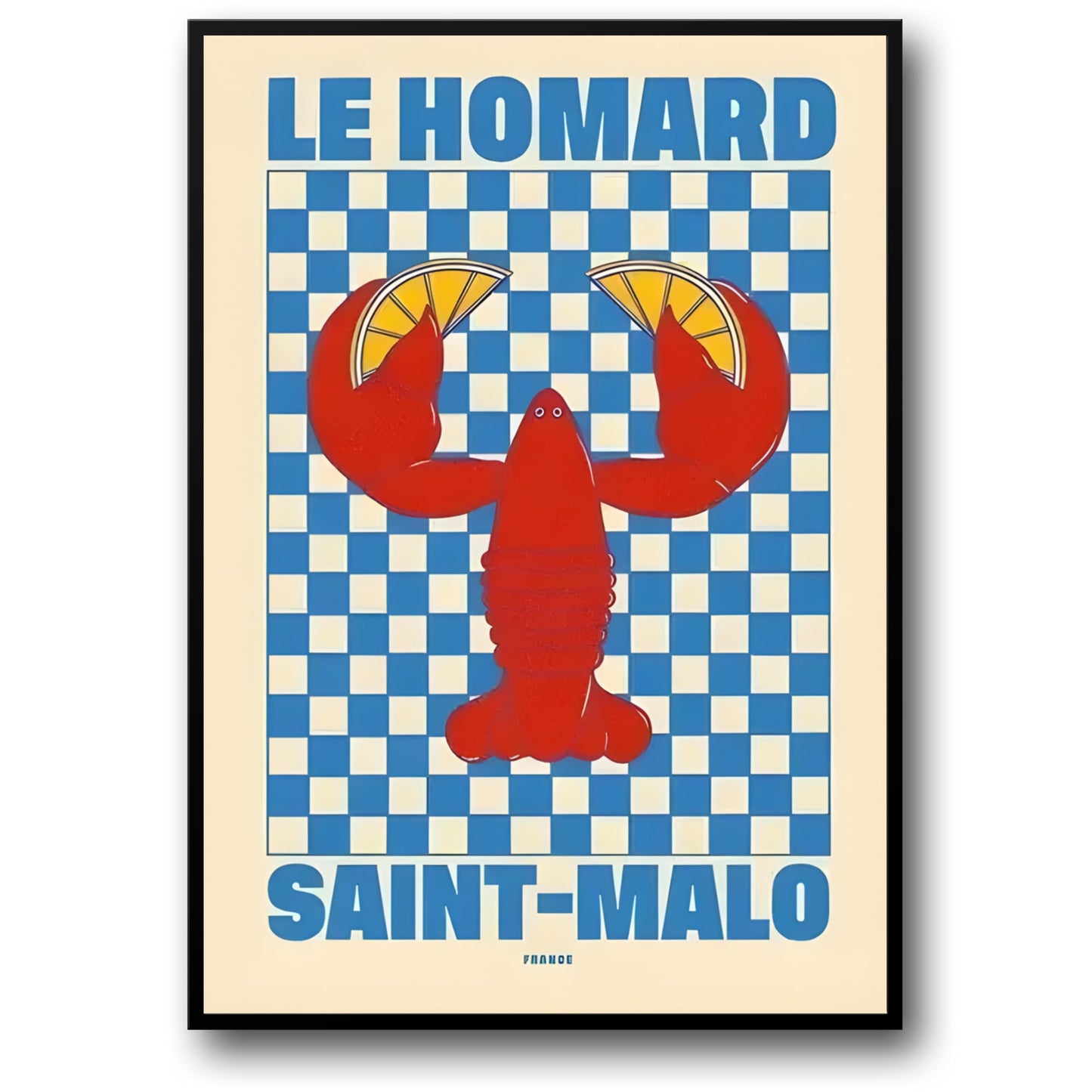 Saint-Malo Lobster | Vibrant Coastal Decor